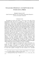 Totalitarian Democracy and the Future of the International Order