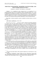 Principal Submatrices, Geometric Multiplicities, and Structured Eigenvectors