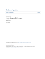 Logic, Law and Abortion