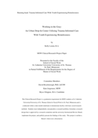 Working in the Gray: An Urban Drop-In Center Utilizing Trauma-Informed Care With Youth Experiencing Homelessness