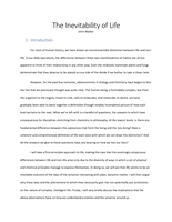 The Inevitability of Life