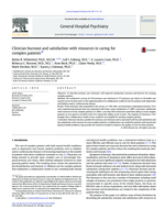 Clinician Burnout and Satisfaction with Resources in Caring for Complex Patients