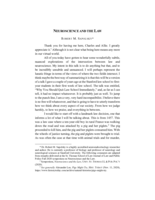 Neuroscience and the Law