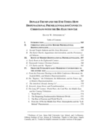 Donald Trump and the End Times: How Dispensational Premillennialism Connects Christians with the Big Election Lie