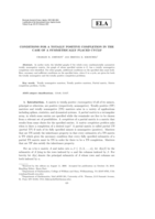 Conditions for a totally positive completion in the case of a symmetrically placed cycle