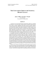 The Concussion Crisis in the National Hockey League