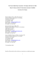 The Fraud at High Flying Corporation: Developing Audit Interview Skills