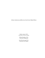 African Americans and Recovery from Severe Mental Illness