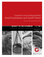 Corporate Social Responsibility: Small Businesses and Small Towns