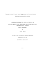Teaching as an Art and a Science: Student Engagement and the Classroom Experience in Secondary Math & Science Classrooms
