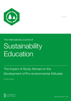 The Impact of Study Abroad on the Development of Pro-Environmental Attitudes