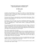 Connecting Refugees to Opportunities: from Economic Burden to Economic Asset.  A Case Study of IDPS in Nigeria & Urban Refugees in the USA