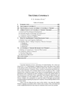The G del Conspiracy