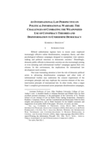 An International Law Perspective on Political Informational Warfare: The Challenges of Combating the Weaponized Use of Conspiracy Theories and Disinformation to Undermined Democracy