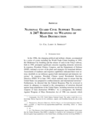 National Guard Civil Support Teams: A 24/7 Response to Weapons of Mass Destruction