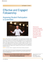 Effective and Engaged Followership: Assessing Student Participation in Ensembles