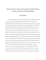 Will the America Invents Act Post-Grant Review Improve the Quality of Patents? A Comparison with the European Patent Office Opposition