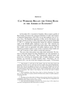 Can Workers Regain the Upper Hand in the American Economy?