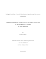 Mending the Sacred Hoop: A Successful Indian Education Program Increasing Native American Graduation Rates