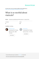 What Is So Morbid about Viaticals? An Examination of the Ethics of Economic Ideas and Economic Reality