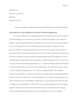 Reason, Sensibility, and Harnessed Trauma in Mary Wollstonecraft's Epistolary Writing