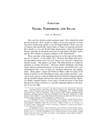 Trade, Terrorism, and Islam