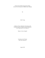 Empowering Children through Storytelling: A Fairy Tale Curriculum for Middle School Students
