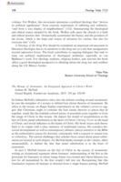 Review of "Mosaic of Atonement: An Integrated Approach to Christ's Work," by Joshua McNall