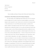Reason, Sensibility, and Harnessed Trauma in Mary Wollstonecraft's Epistolary Writing