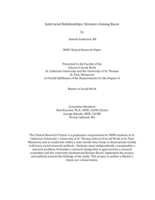 Interracial Relationships: Stressors Among Races