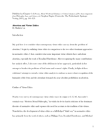 Abortion and Virtue Ethics