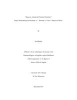 "Begun in Ireland and Finished Elsewhere": Digital Methodology and the Study of J. Sheridan Le Fanu's "Shamus O'Brien"