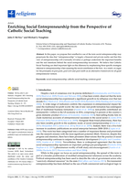 Enriching Social Entrepreneurship from the Perspective of Catholic Social Teaching