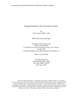Engaging Families to Prevent Chronic Truancy