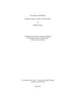 Perceptions and Penalties: Exploring Aspects of Ethics in Social Work