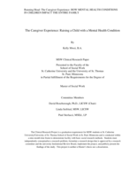 The Caregiver Experience: Raising a Child with a Mental Health Condition