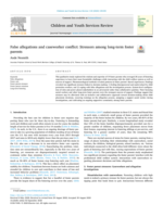 False Allegations and Caseworker Conflict: Stressors among Long-Term Foster Parents