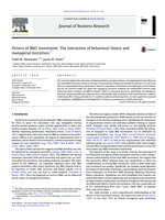 Drivers of R&D Investment: The Interaction of Behavioral Theory and Managerial Incentives
