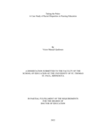 Taking the Pulse:  A Case Study of Racial Disparities in Nursing Education
