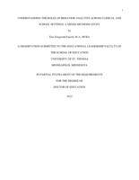 Understanding the Roles of Behavior Analysts Across Clinical and School Settings: A Mixed Methods Study