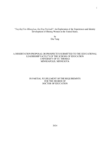 “Yog Koj Tsis Mloog Lus, Koj Yog Poj Laib”: An Exploration of the Experiences and Identity Development of Hmong Women in the United States.