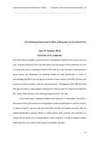 The feminine genius and its role in building the culture of life