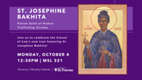 St. Josephine Bakhita Icon Celebration