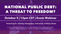 National Public Debt: A Threat to Freedom?