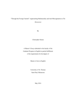 “Through the Foreign Varnish”: Approaching Multiraciality and Anti-Miscegenation in The Moonstone