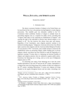 Wills, Estates, and Spiritualism