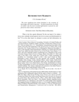 Retrodiction Markets