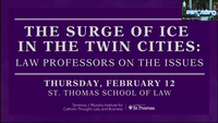 The Surge of ICE in the Twin Cities: Law Professors on the Issues
