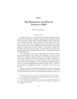 The Resilience of Mail-In Voting in 2024